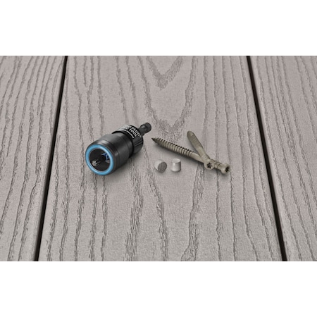Starborn Starborn Pro Plug No. 10 X 2-3/4 in. L Slate Gray Star Trim Head Deck Screws and Plugs Kit 1 pk PXDC314Q275